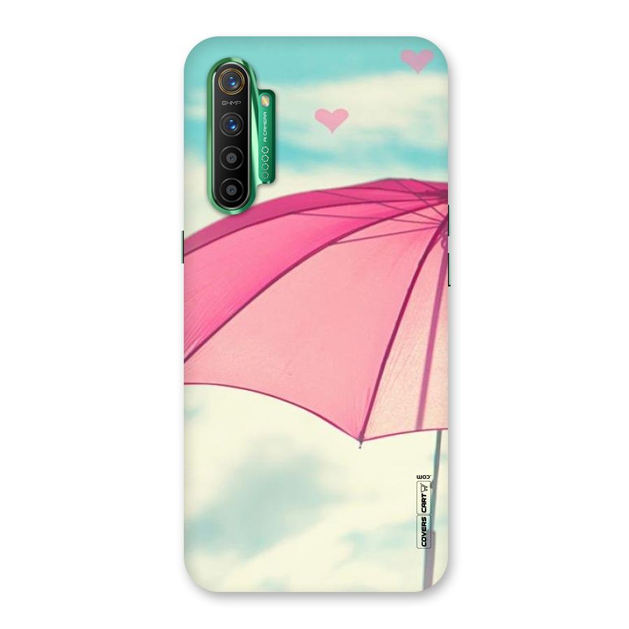 Cute Pink Umbrella Back Case for Realme X2