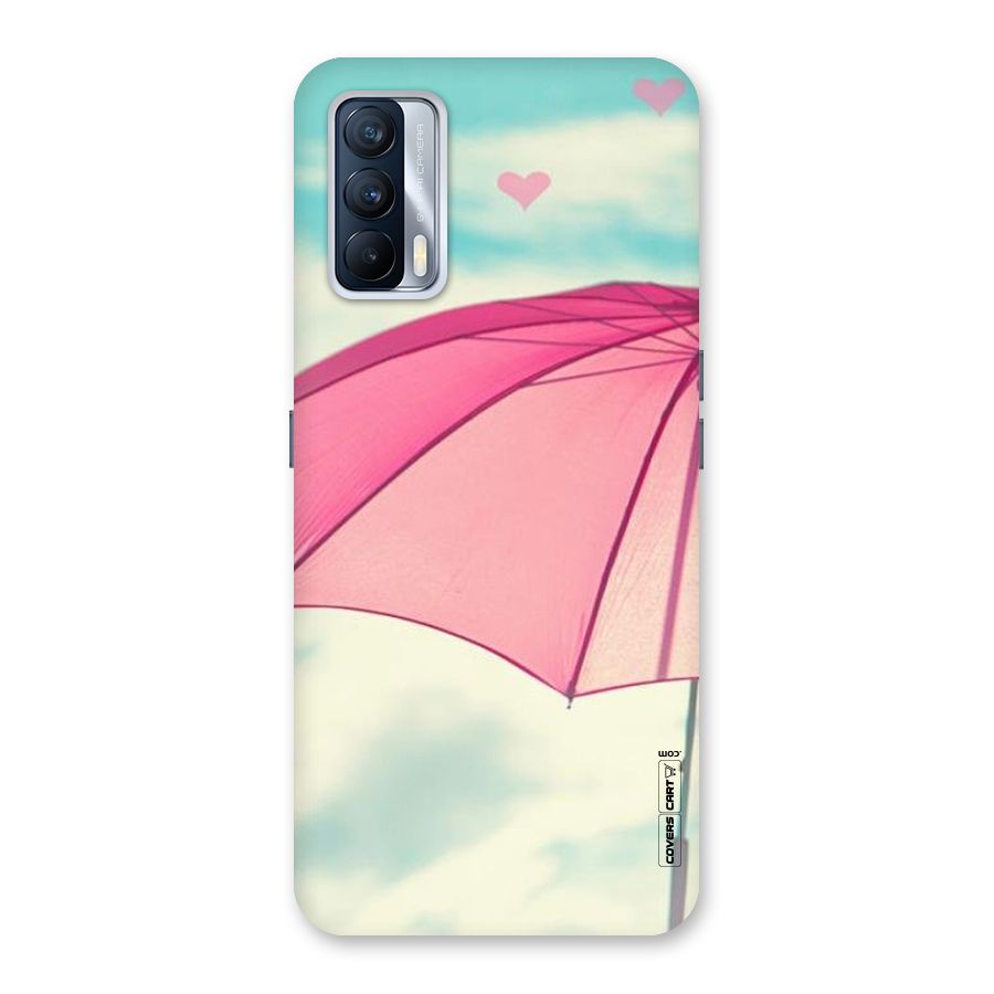 Cute Pink Umbrella Back Case for Realme X7