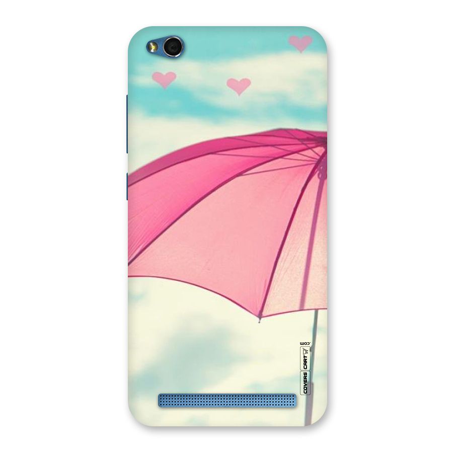 Cute Pink Umbrella Back Case for Redmi 5A