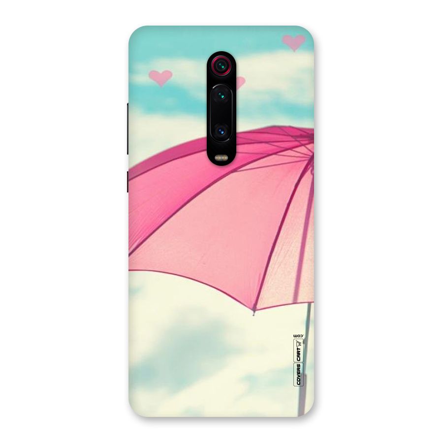 Cute Pink Umbrella Back Case for Redmi K20 Pro