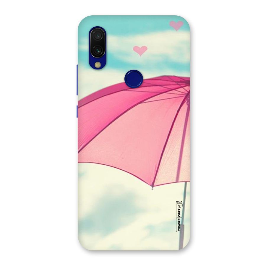 Cute Pink Umbrella Back Case for Redmi Y3