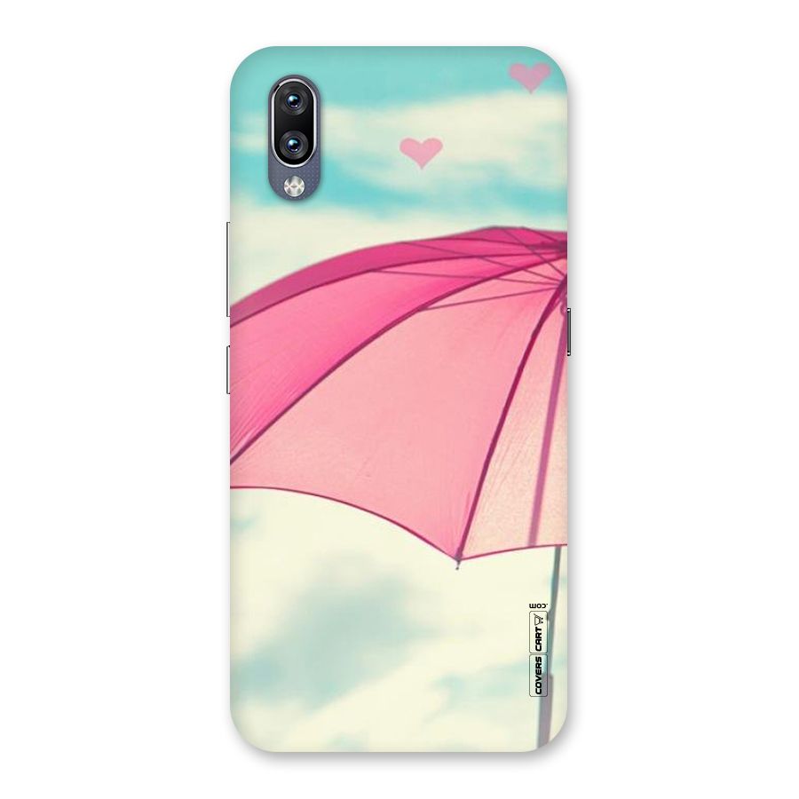 Cute Pink Umbrella Back Case for Vivo NEX
