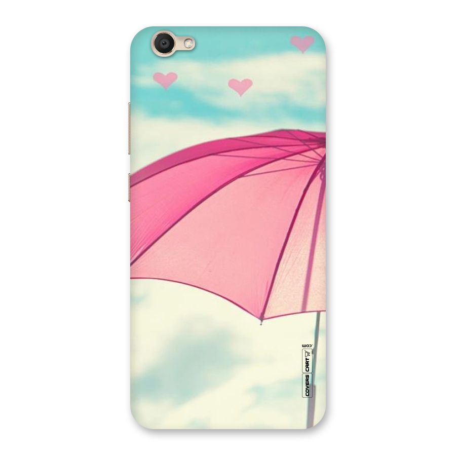 Cute Pink Umbrella Back Case for Vivo V5s