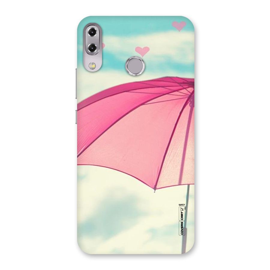 Cute Pink Umbrella Back Case for Zenfone 5Z