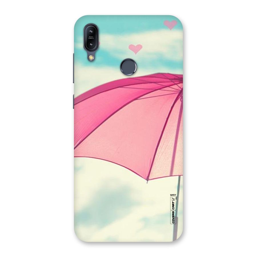 Cute Pink Umbrella Back Case for Zenfone Max M2