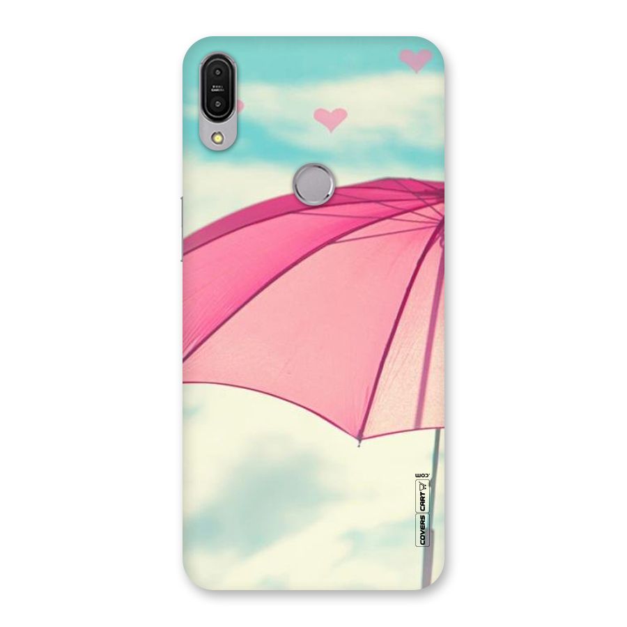 Cute Pink Umbrella Back Case for Zenfone Max Pro M1