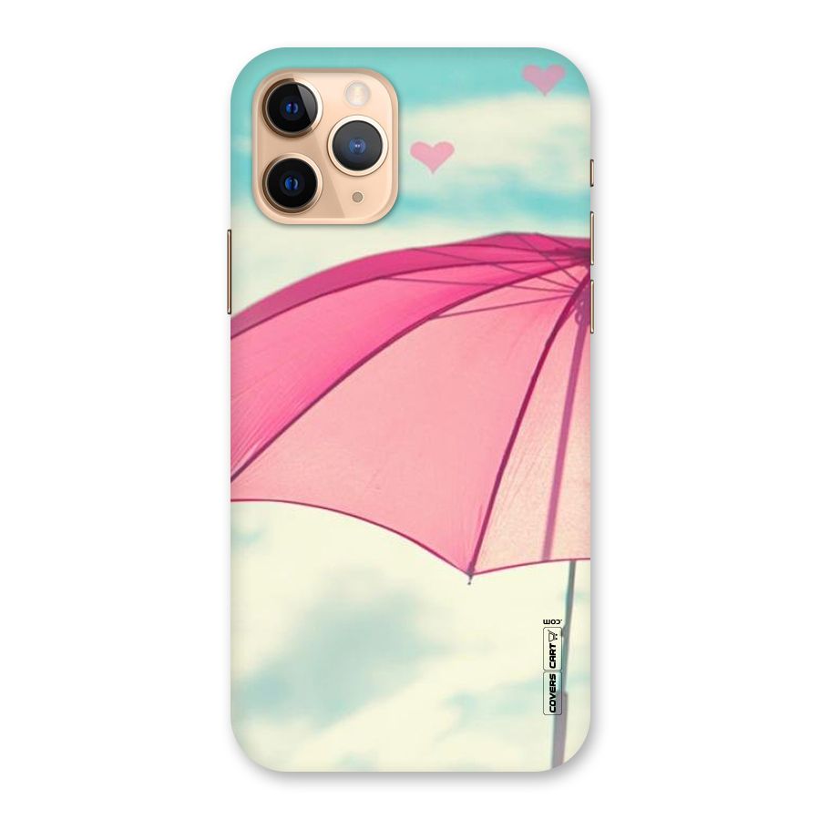 Cute Pink Umbrella Back Case for iPhone 11 Pro