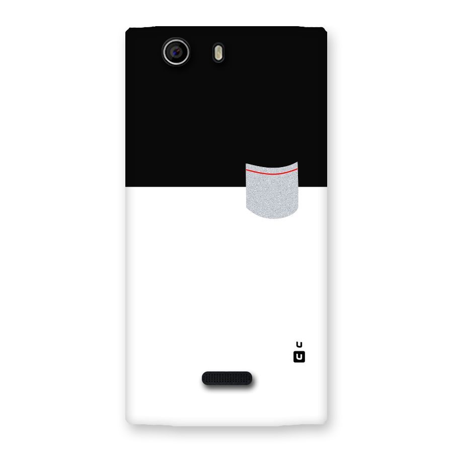 Cute Pocket Simple Back Case for Canvas Nitro 2 E311