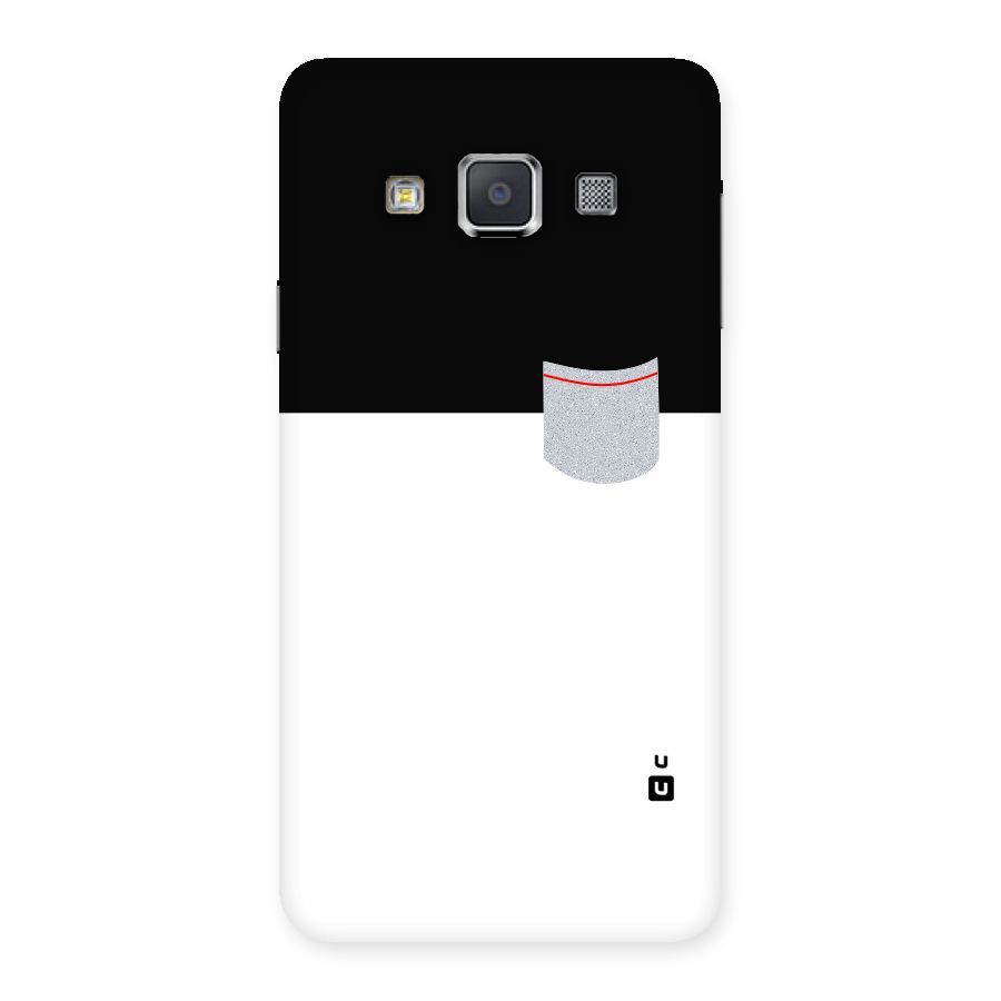 Cute Pocket Simple Back Case for Galaxy A3