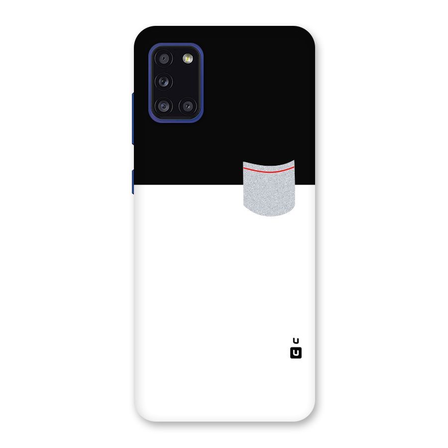 Cute Pocket Simple Back Case for Galaxy A31