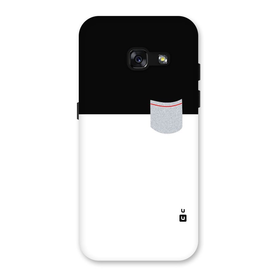 Cute Pocket Simple Back Case for Galaxy A3 (2017)