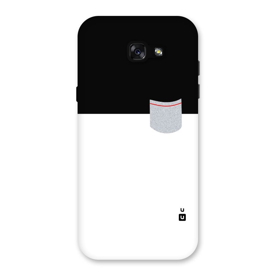 Cute Pocket Simple Back Case for Galaxy A7 (2017)