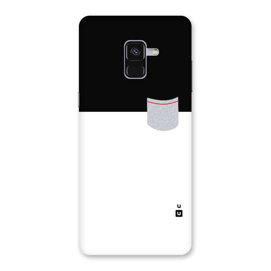Cute Pocket Simple Back Case for Galaxy A8 Plus