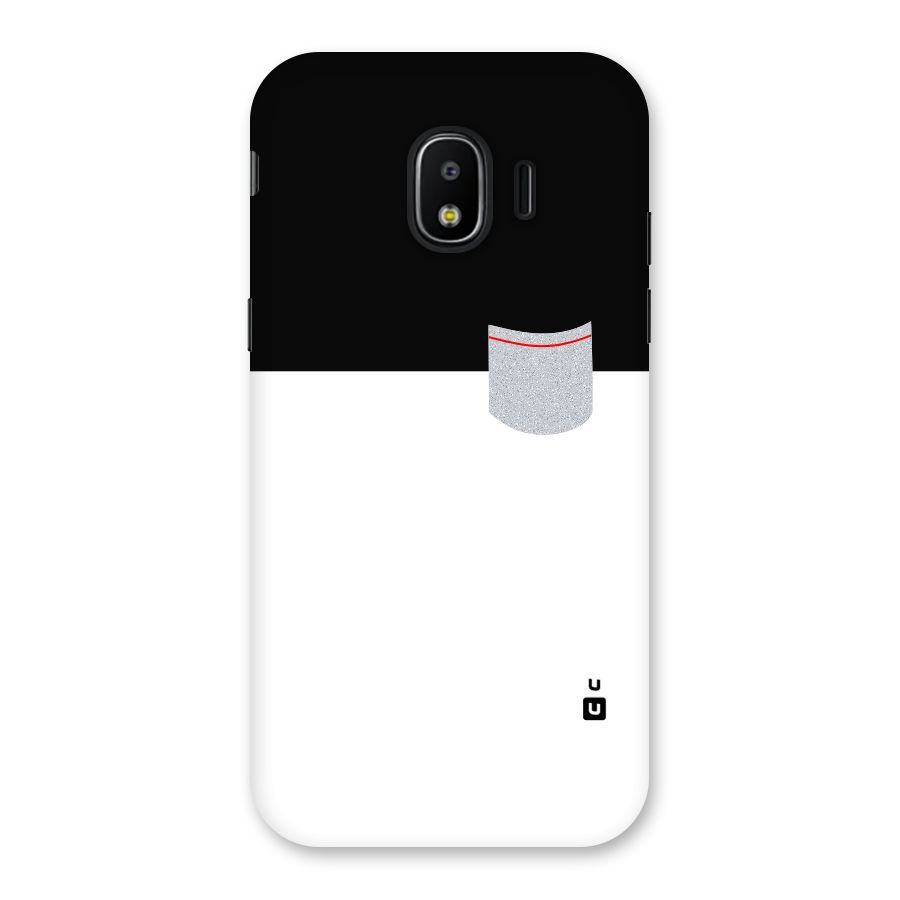 Cute Pocket Simple Back Case for Galaxy J2 Pro 2018