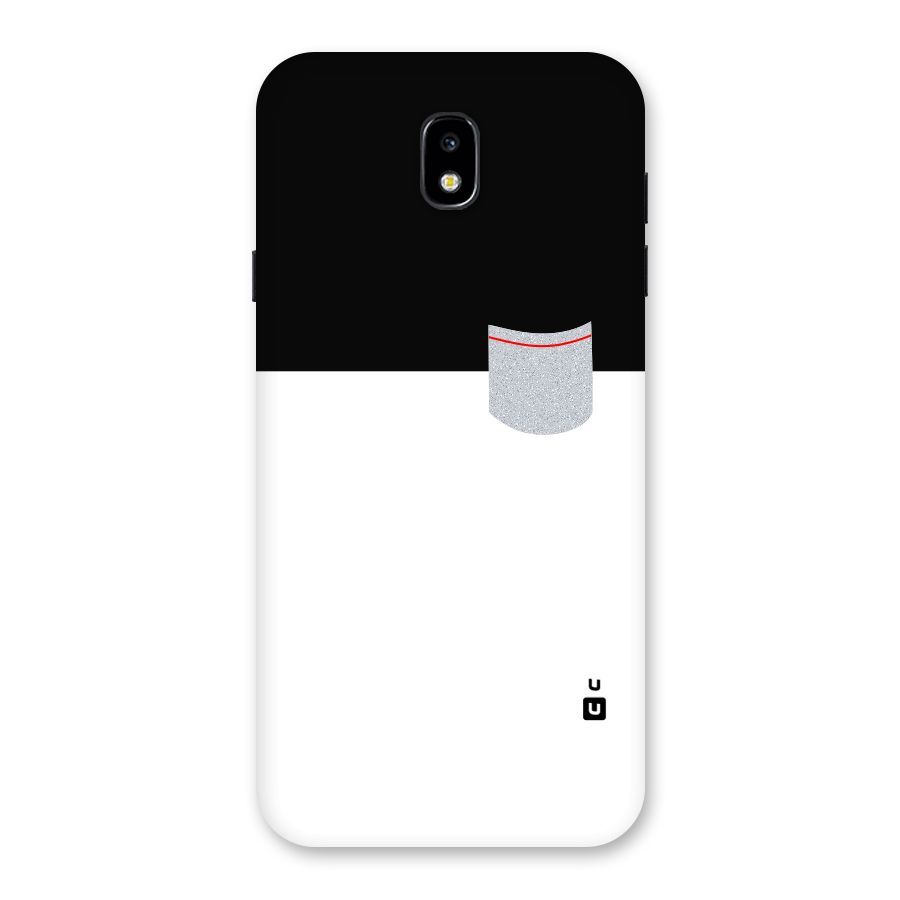 Cute Pocket Simple Back Case for Galaxy J7 Pro