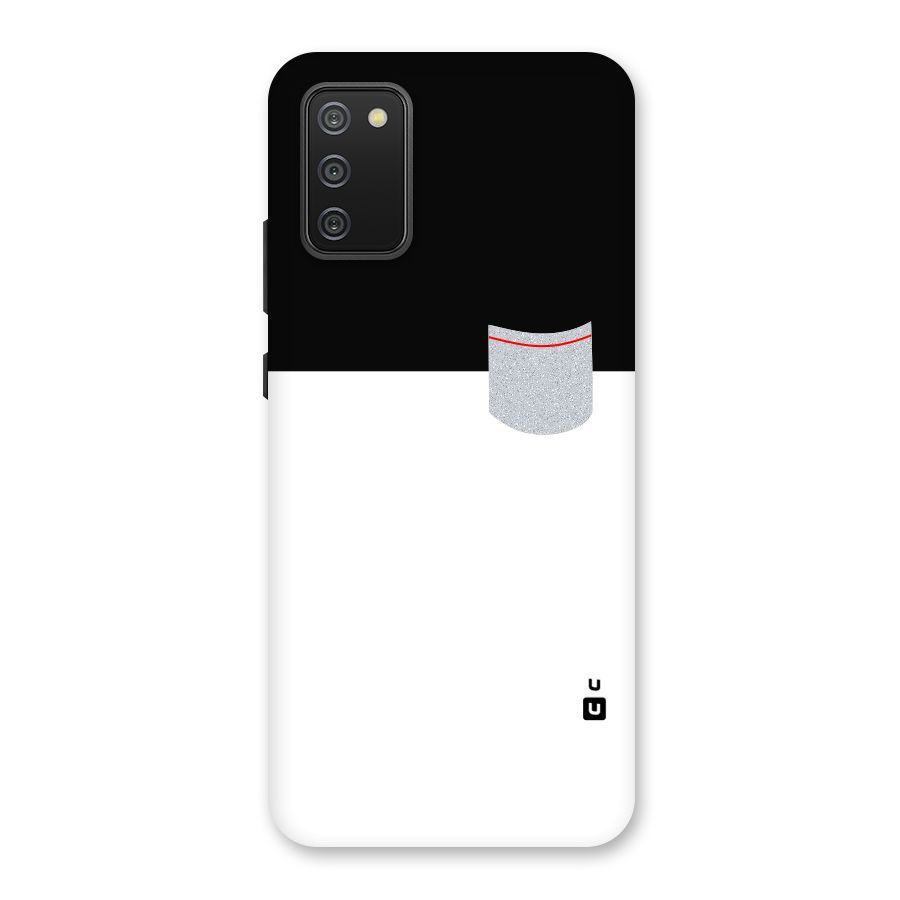 Cute Pocket Simple Back Case for Galaxy M02s