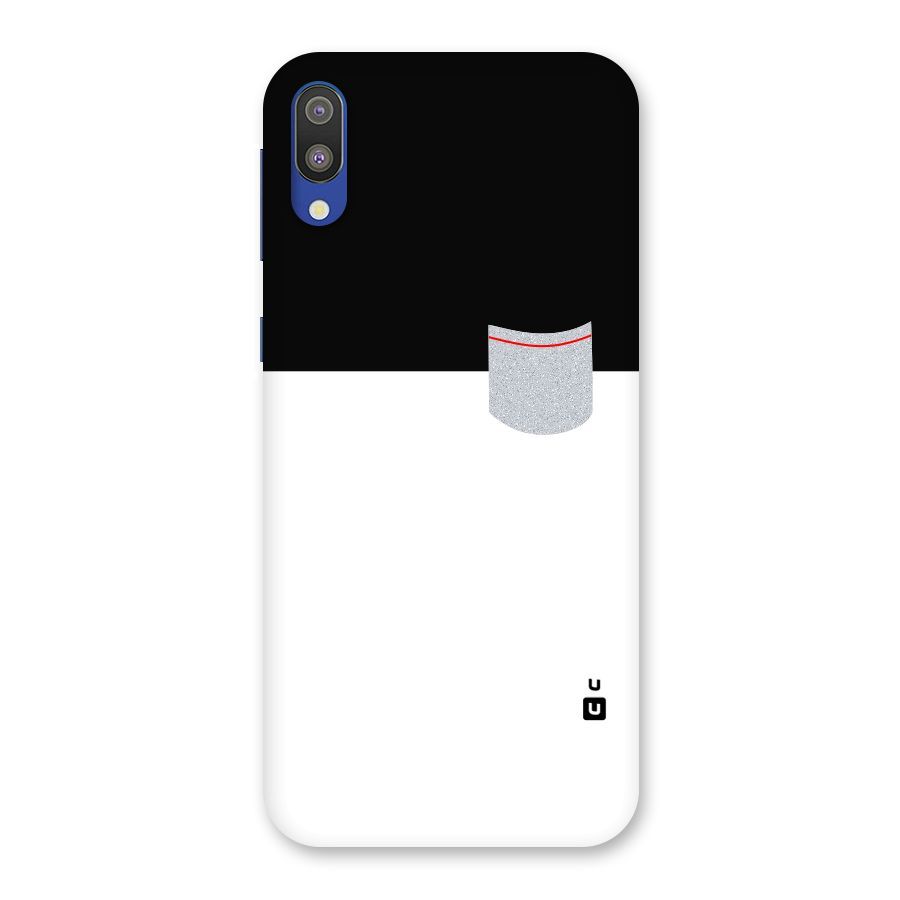 Cute Pocket Simple Back Case for Galaxy M10