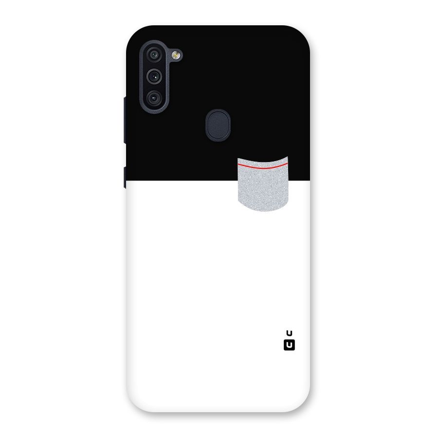Cute Pocket Simple Back Case for Galaxy M11