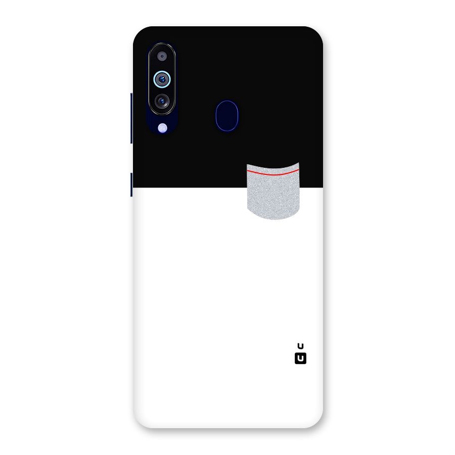 Cute Pocket Simple Back Case for Galaxy M40