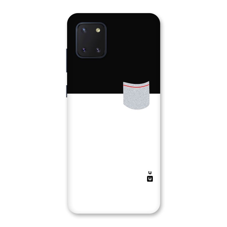 Cute Pocket Simple Back Case for Galaxy Note 10 Lite