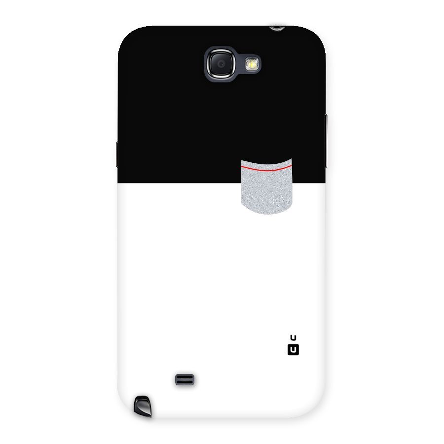 Cute Pocket Simple Back Case for Galaxy Note 2