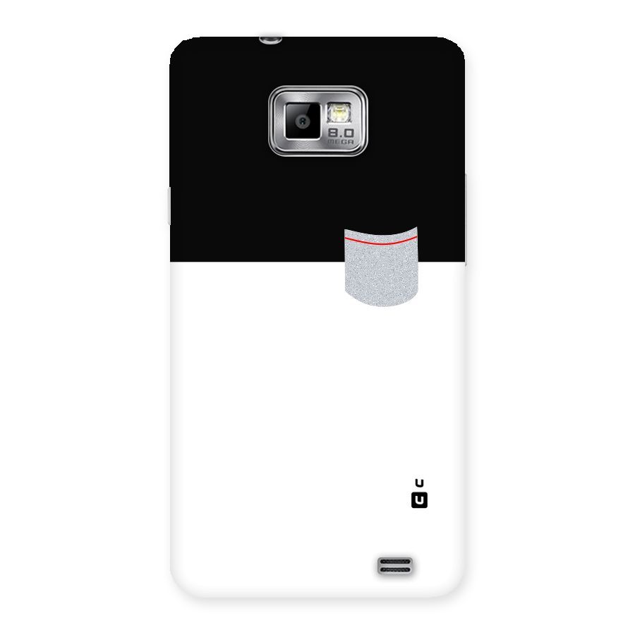 Cute Pocket Simple Back Case for Galaxy S2