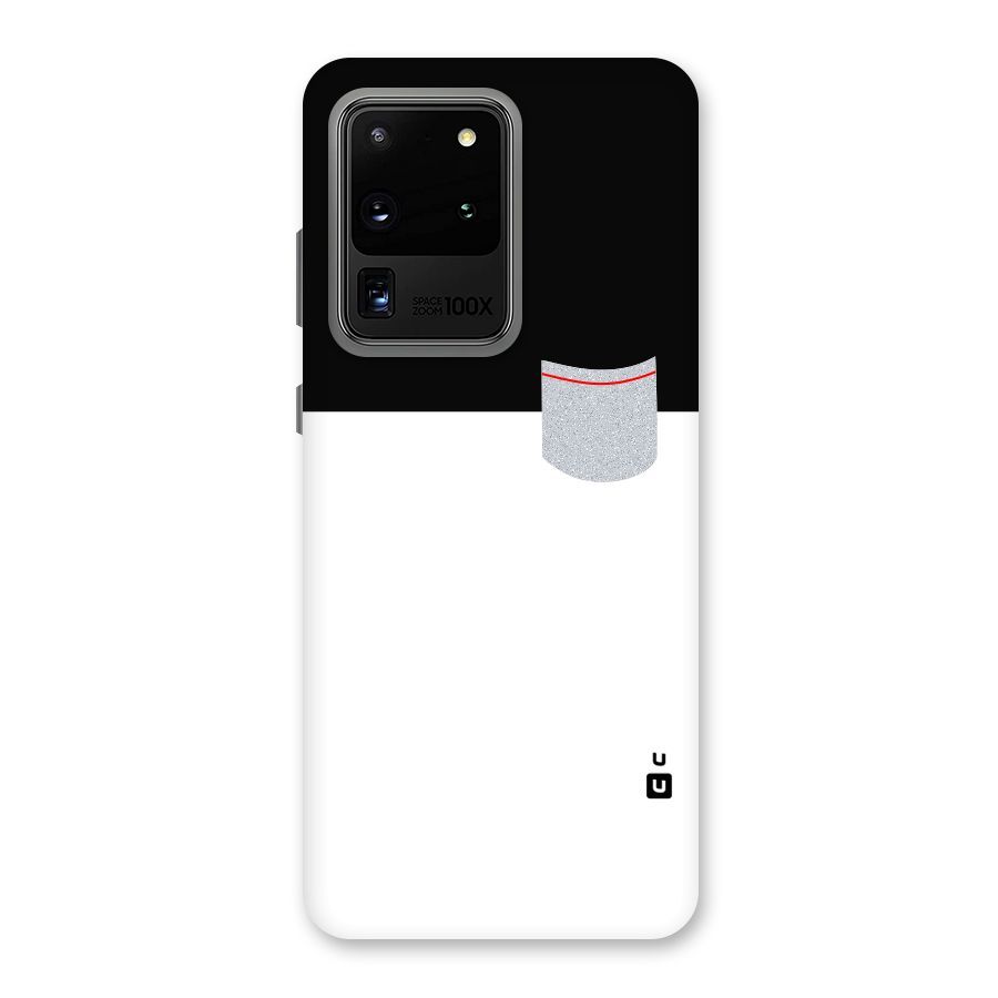 Cute Pocket Simple Back Case for Galaxy S20 Ultra