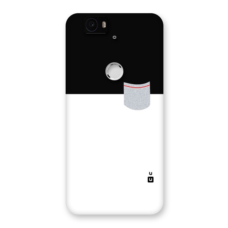 Cute Pocket Simple Back Case for Google Nexus-6P