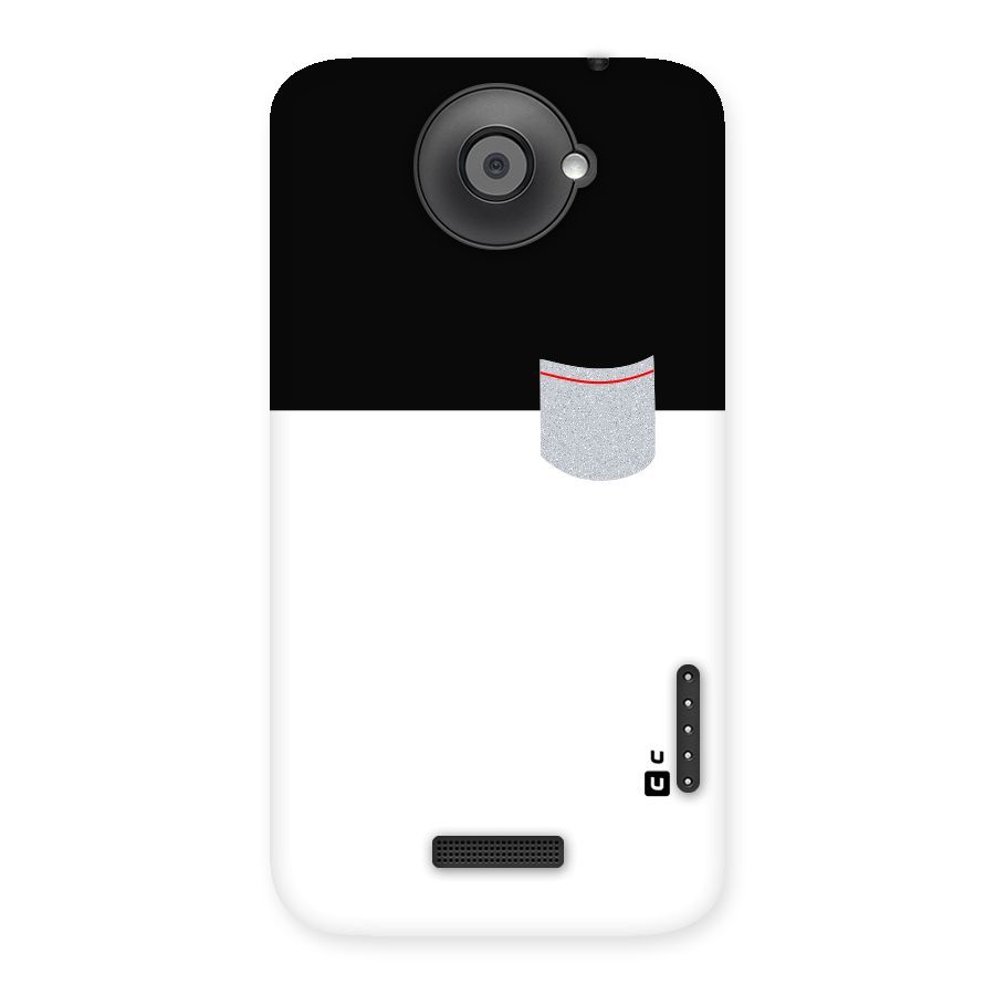 Cute Pocket Simple Back Case for HTC One X