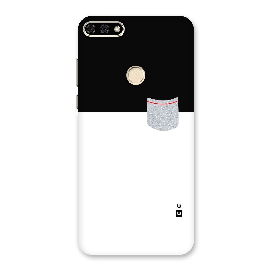 Cute Pocket Simple Back Case for Honor 7A