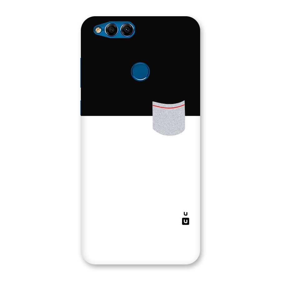 Cute Pocket Simple Back Case for Honor 7X