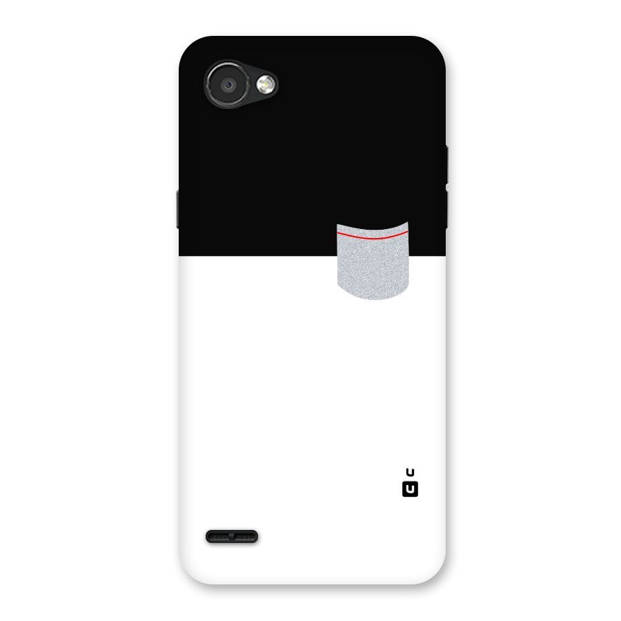 Cute Pocket Simple Back Case for LG Q6
