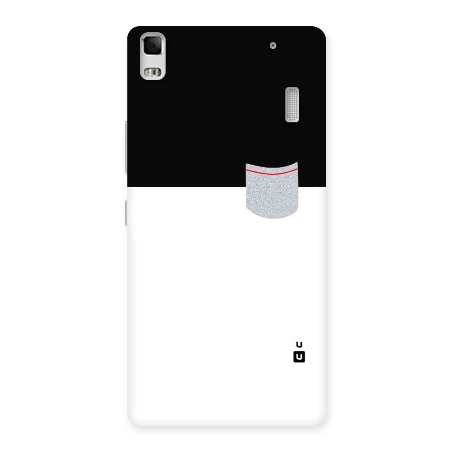 Cute Pocket Simple Back Case for Lenovo K3 Note
