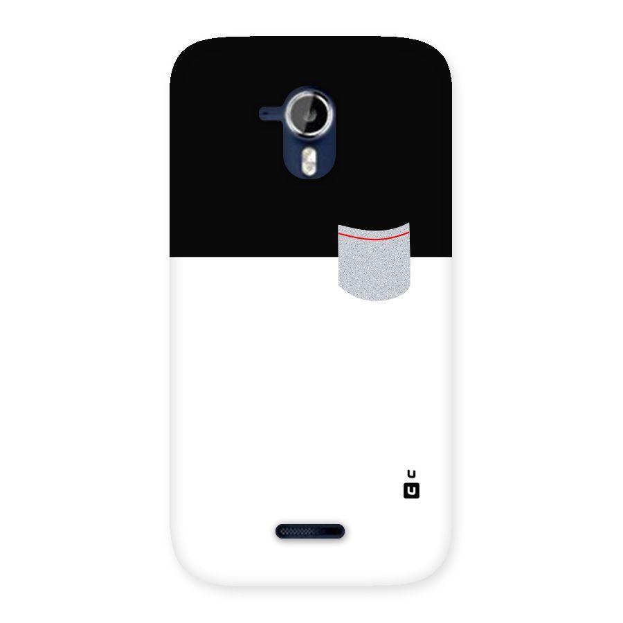 Cute Pocket Simple Back Case for Micromax Canvas Magnus A117