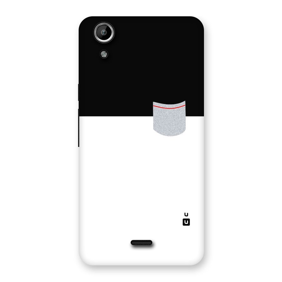 Cute Pocket Simple Back Case for Micromax Canvas Selfie Lens Q345