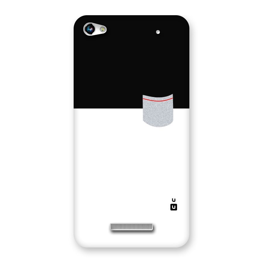 Cute Pocket Simple Back Case for Micromax Hue 2