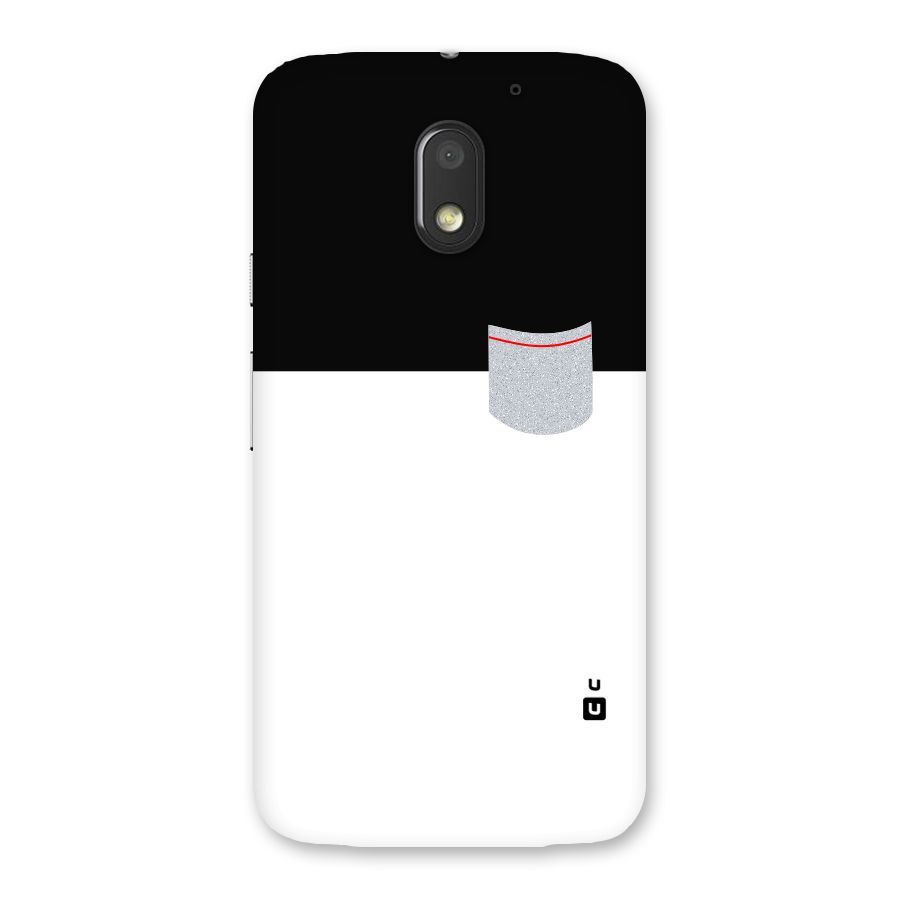 Cute Pocket Simple Back Case for Moto E3 Power