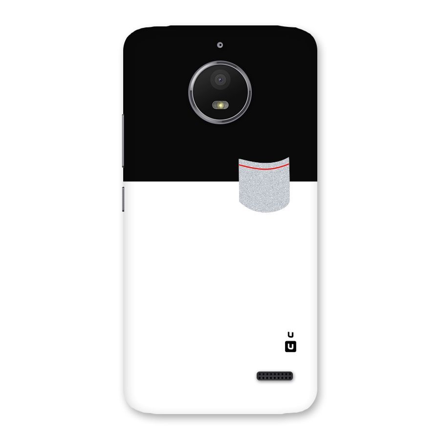 Cute Pocket Simple Back Case for Moto E4