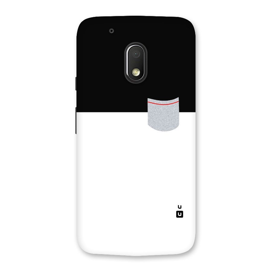 Cute Pocket Simple Back Case for Moto G4 Play