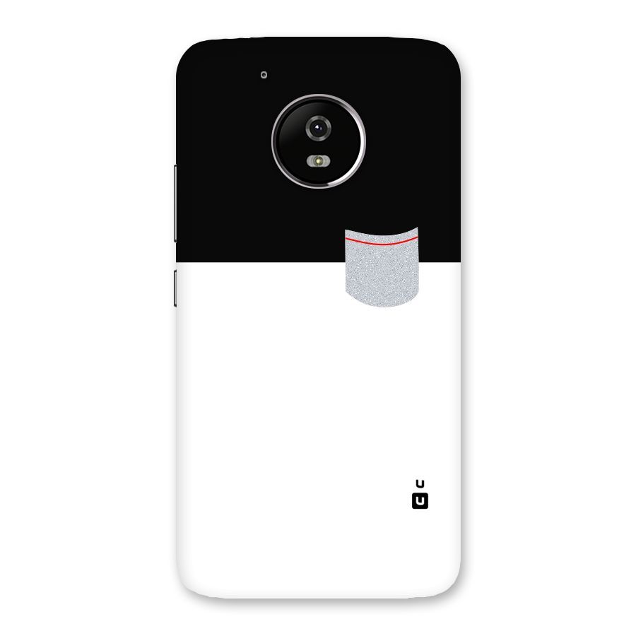 Cute Pocket Simple Back Case for Moto G5