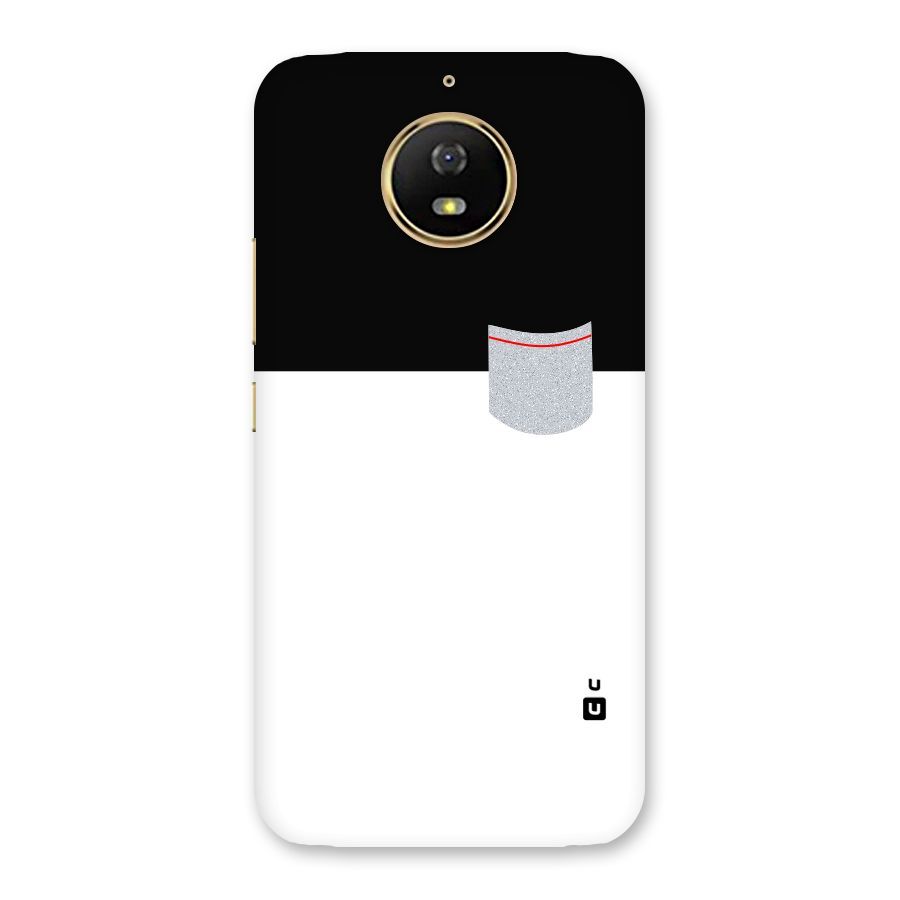 Cute Pocket Simple Back Case for Moto G5s