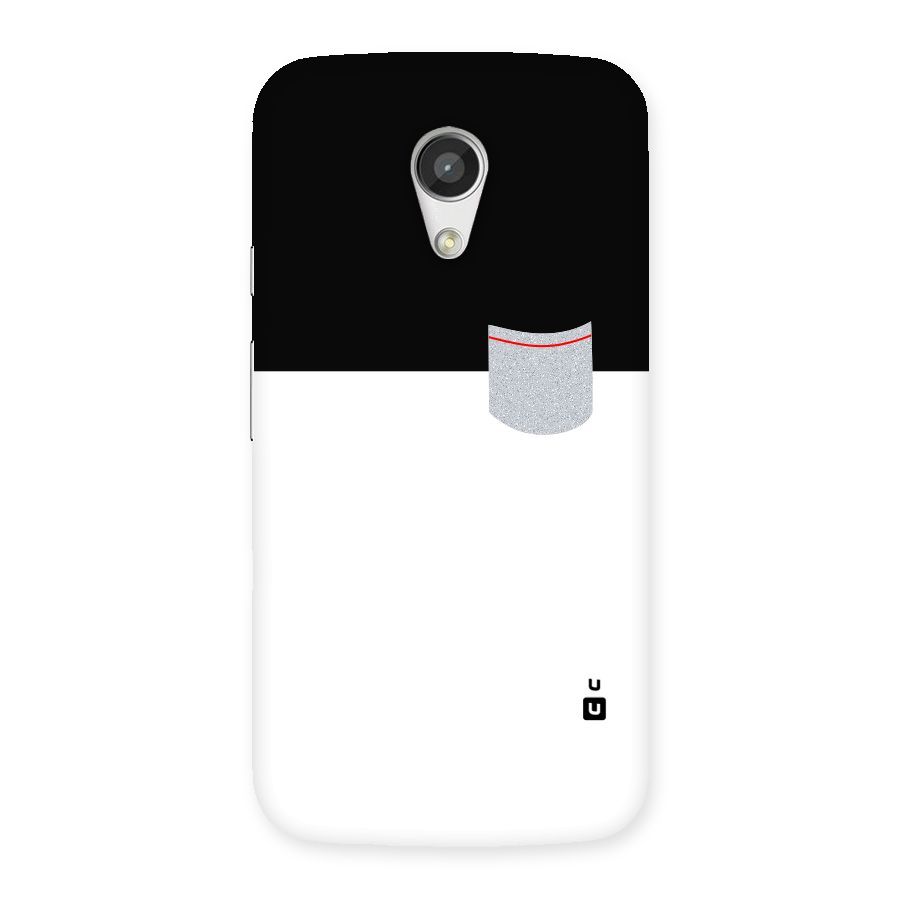 Cute Pocket Simple Back Case for Moto G 2nd Gen