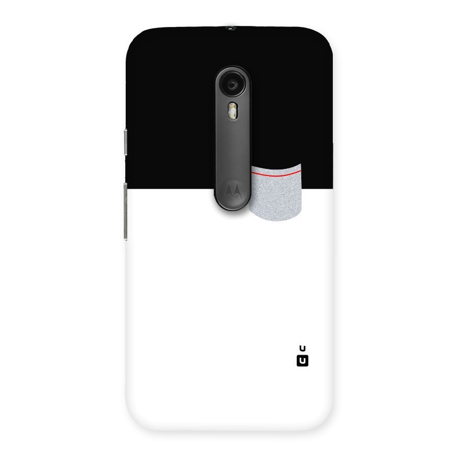 Cute Pocket Simple Back Case for Moto G Turbo
