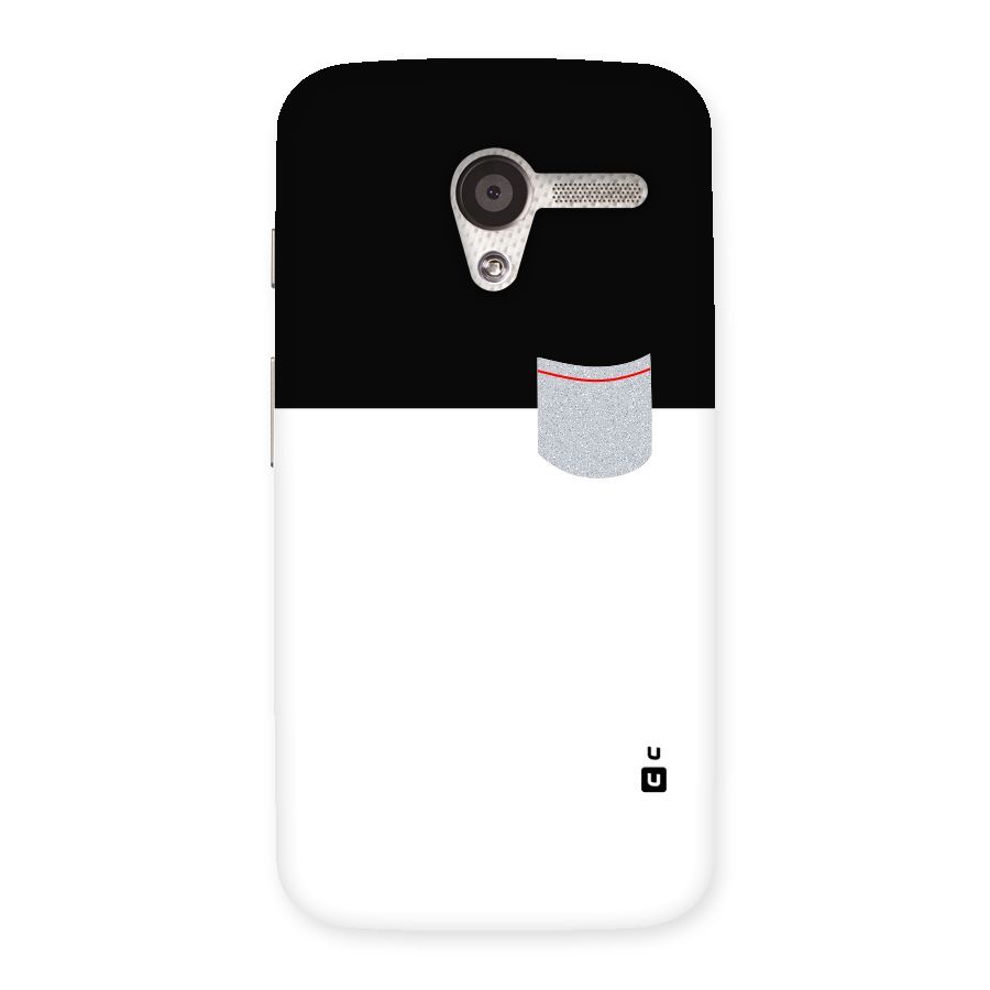 Cute Pocket Simple Back Case for Moto X