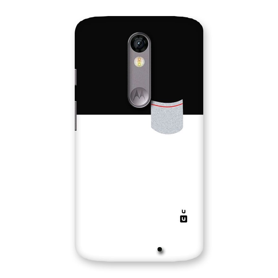 Cute Pocket Simple Back Case for Moto X Force