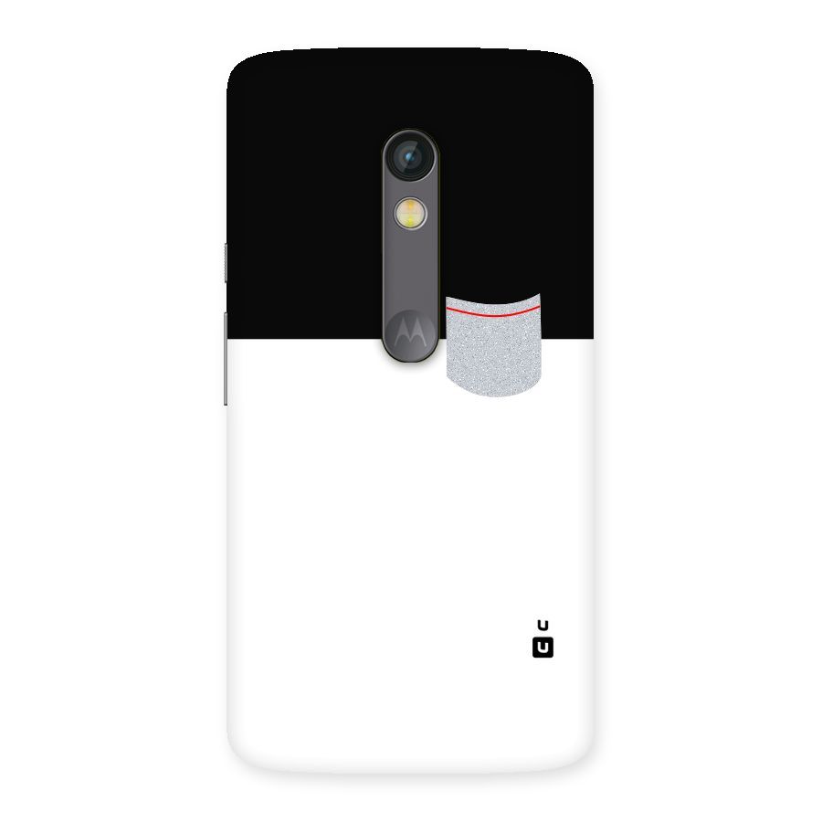 Cute Pocket Simple Back Case for Moto X Play