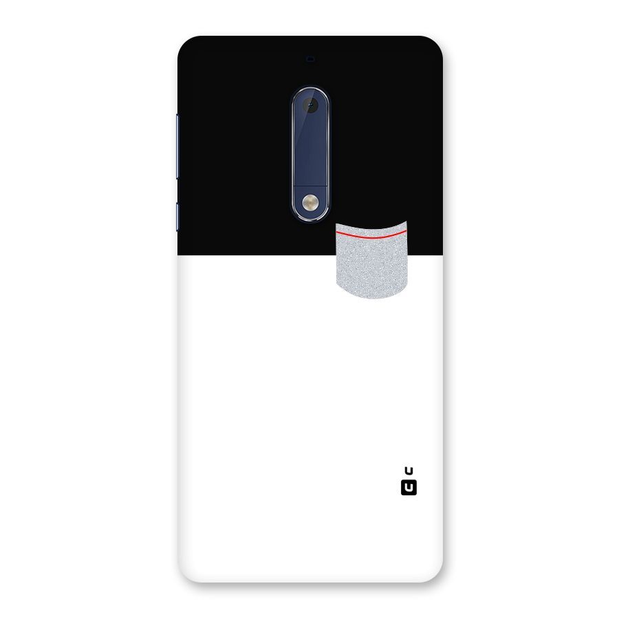 Cute Pocket Simple Back Case for Nokia 5