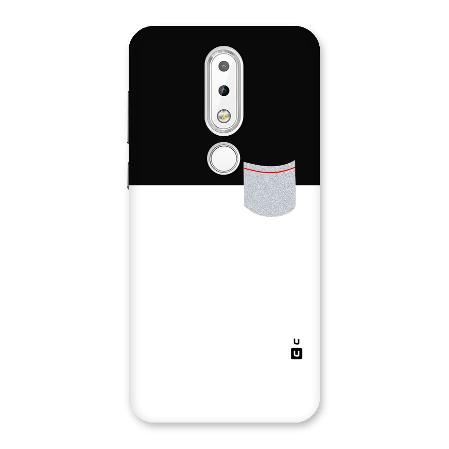 Cute Pocket Simple Back Case for Nokia 6.1 Plus