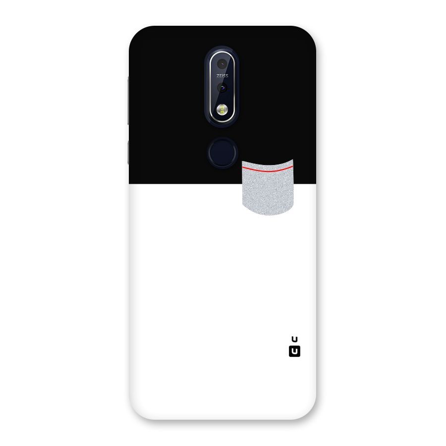 Cute Pocket Simple Back Case for Nokia 7.1