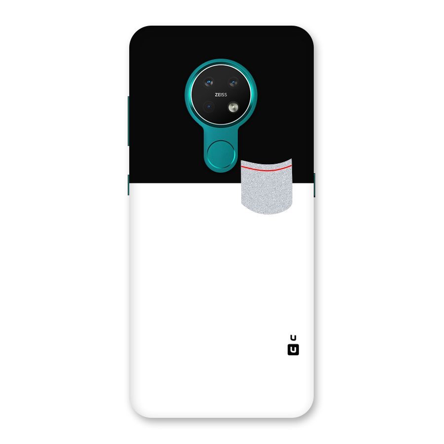 Cute Pocket Simple Back Case for Nokia 7.2